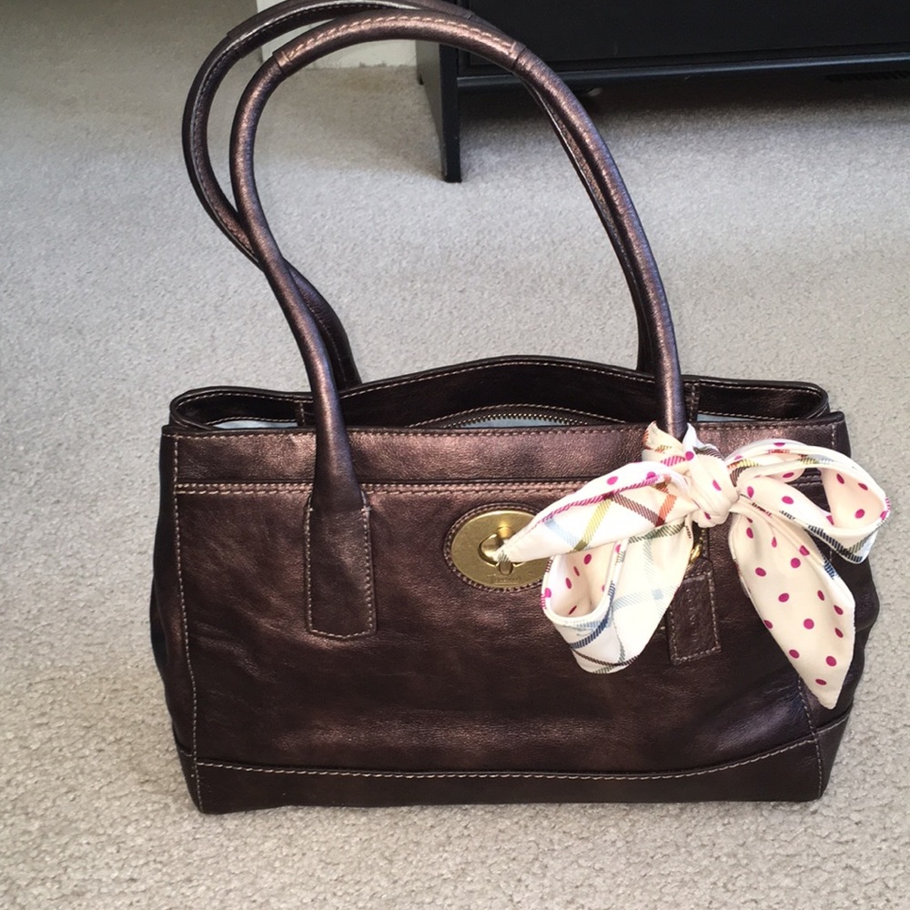 Coach Brown Leather Satchel